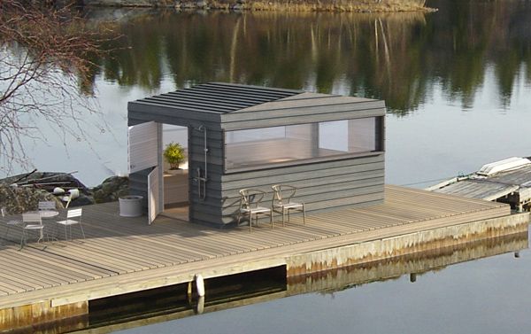 Compact Cabins Double as Guest Houses, Studios and Saunas!