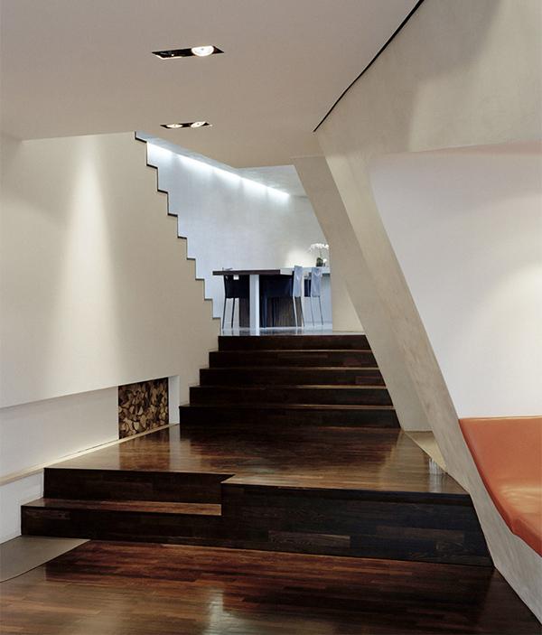 Modern Loft Design - rooftop loft in Berlin offers open concept for an open-minded