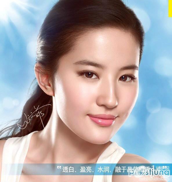 หลิว อี้ เฟย นางฟ้าเอเชีย ออกงานเปิดตัว 卡尼尔Garnier