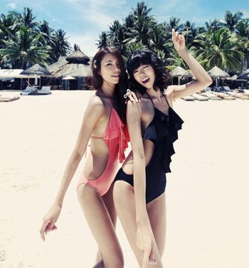 แฟชั่น ชุดว่ายน้ำแบบวันพีช เก๋ ๆ