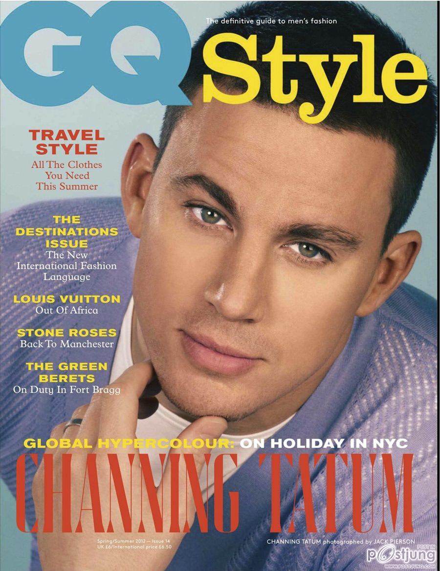Channing Tatum @ GQ Style UK issue 14 S/S 2012