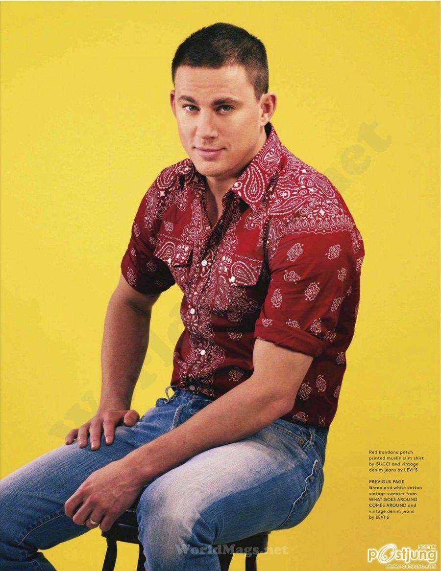 Channing Tatum @ GQ Style UK issue 14 S/S 2012