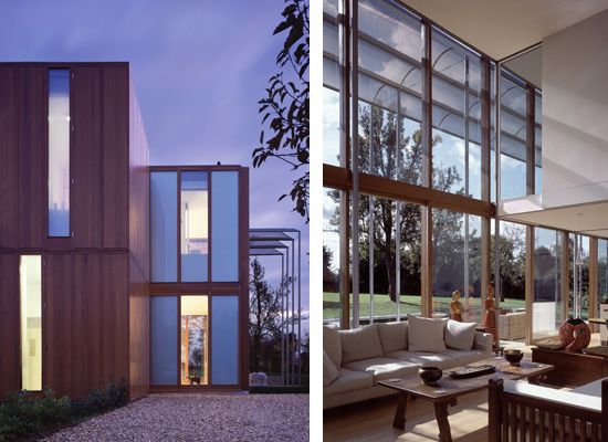 Modern Farmhouse Architecture - Layered Farmhouse in UK Countryside