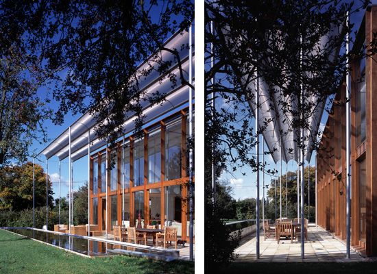 Modern Farmhouse Architecture - Layered Farmhouse in UK Countryside