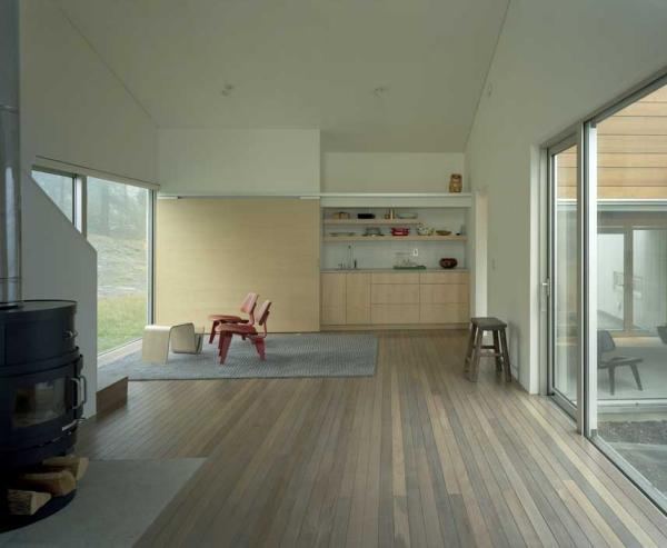 Modern Cedar House in Vermont Mountains