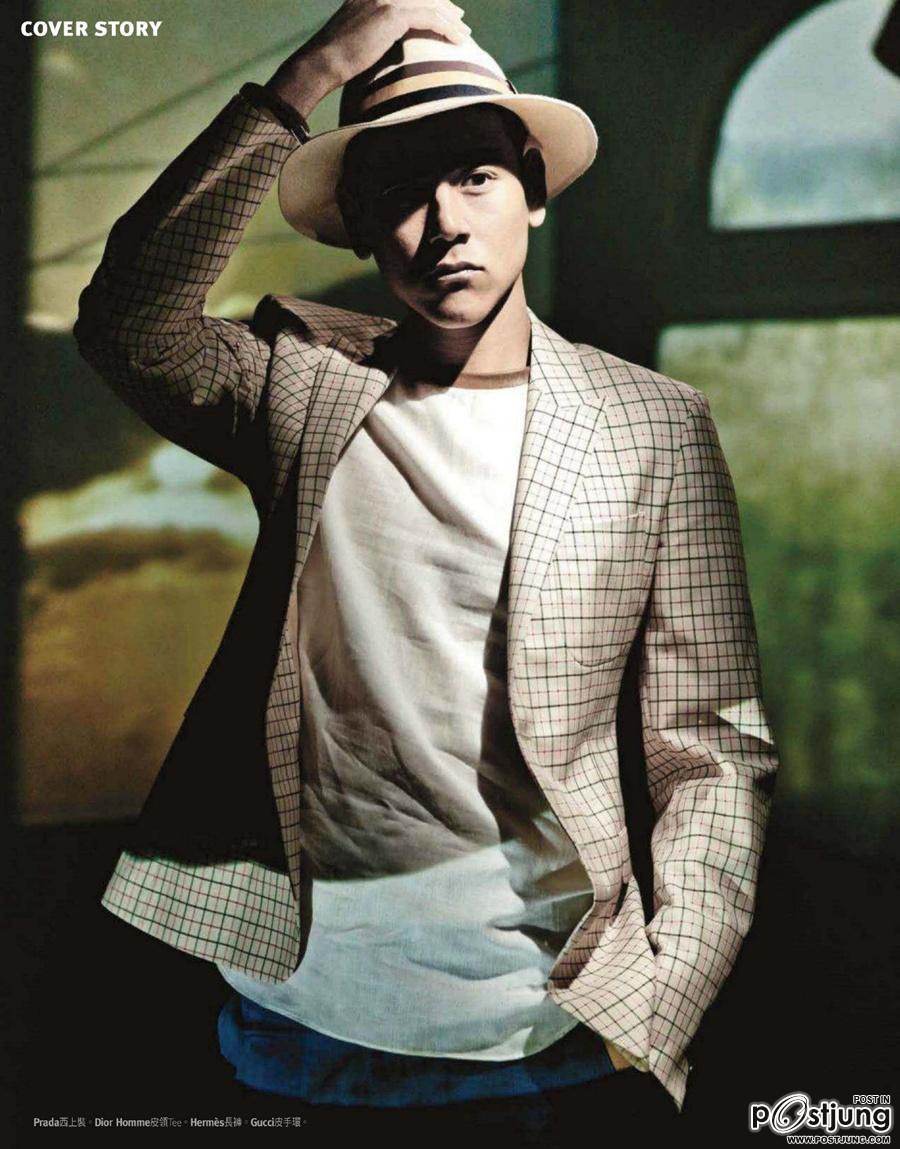 Eddie Peng @ GQ Taiwan no.186 March 2012