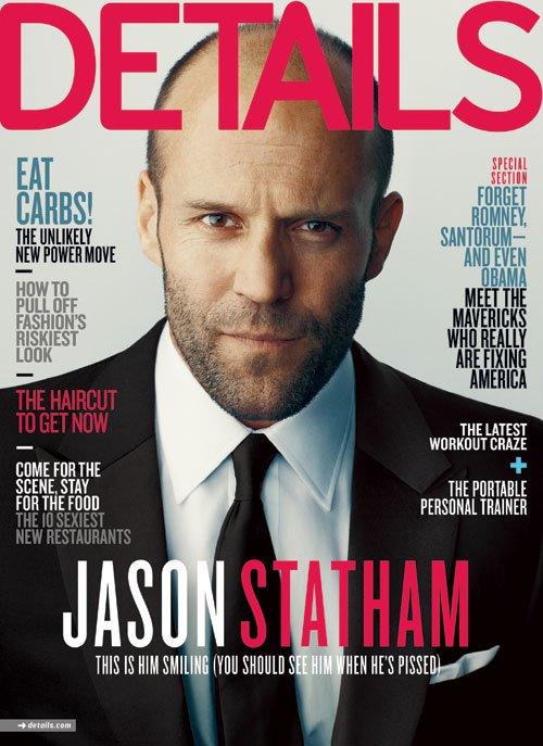 Jason Statham @ Details April 2012