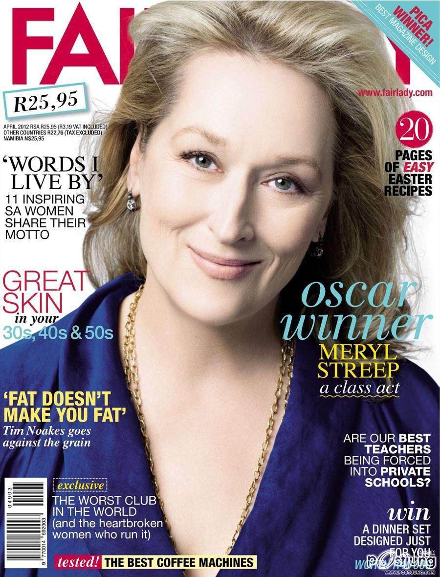 Meryl Streep @ Fairlady April 2012