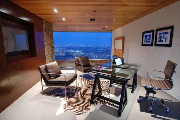 LA Luxury Home with a bird's-eye view of the city