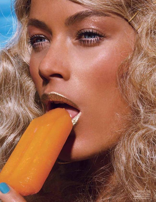 W MAGAZINE: CAROLY MURPHY IN "GOLD DIGGER" BY PHOTOGRAPHER EMMA SUMMERTON