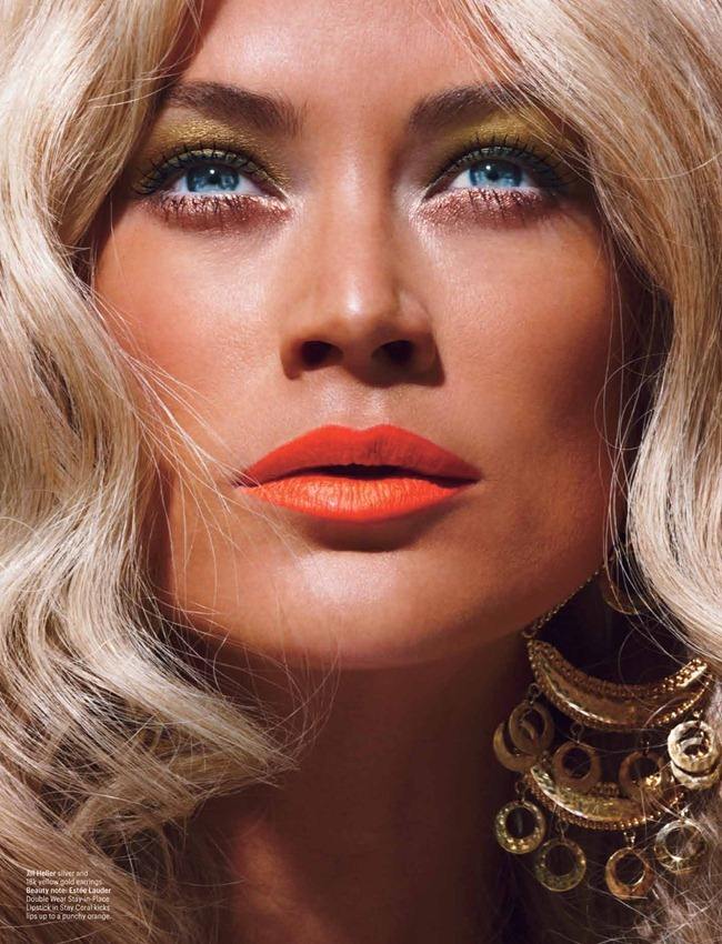 W MAGAZINE: CAROLY MURPHY IN "GOLD DIGGER" BY PHOTOGRAPHER EMMA SUMMERTON