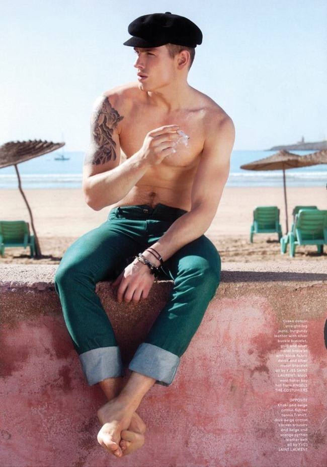 GQ STYLE UK: PATRICK O'DONNELL IN "YSL" BY PHOTOGRAPHER JACK PIERSON