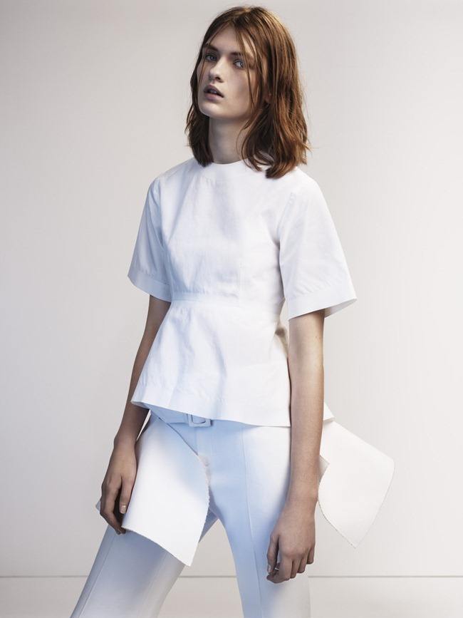 VOGUE UK: LARA MULLEN IN "THE WHITE ALBUM" BY PHOTOGRAPHER JOSH OLINS