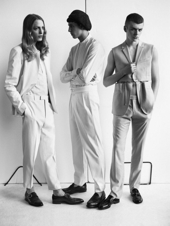 VOGUE HOMMES JAPAN: GENERATION TO GENERATION BY PHOTOGRAPHER JOSH OLINS