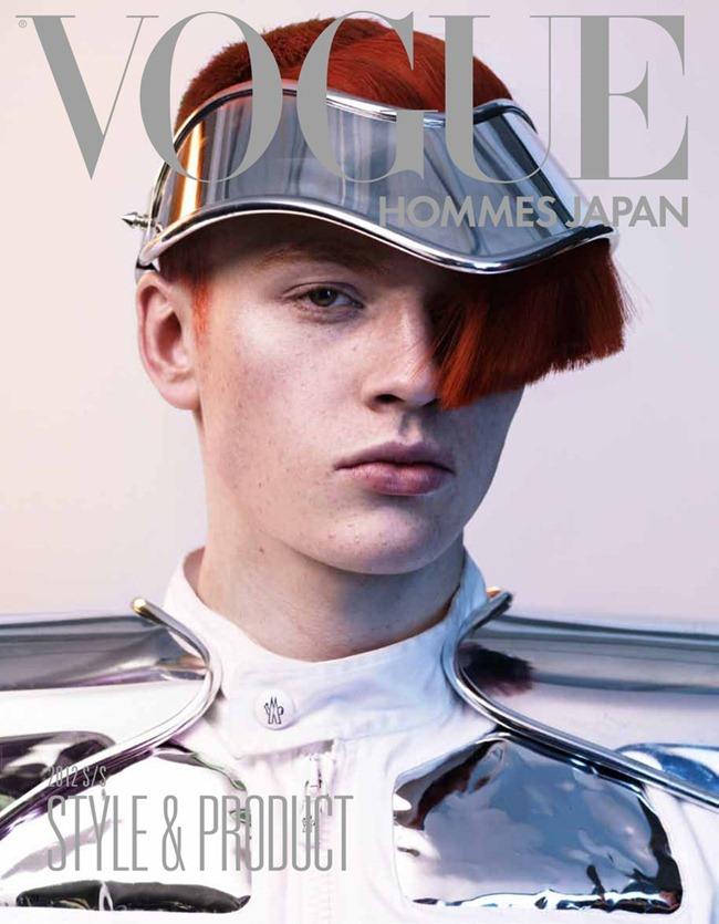 VOGUE HOMMES JAPAN: GENERATION TO GENERATION BY PHOTOGRAPHER JOSH OLINS