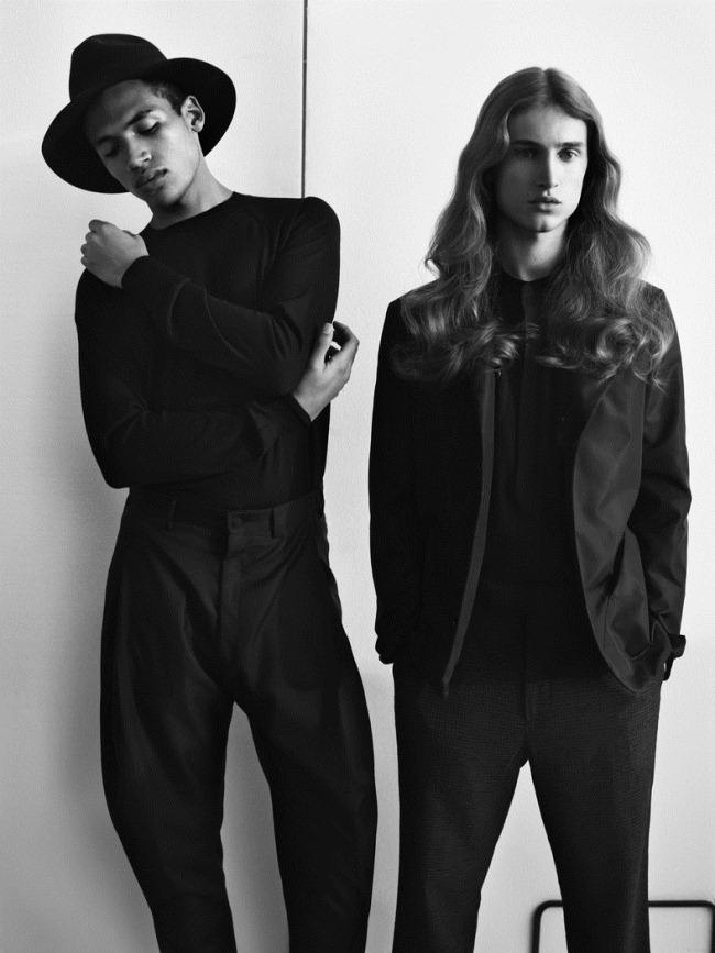 VOGUE HOMMES JAPAN: GENERATION TO GENERATION BY PHOTOGRAPHER JOSH OLINS