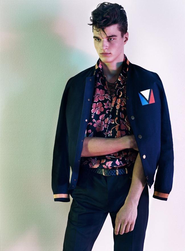 VOGUE HOMMES JAPAN: GENERATION TO GENERATION BY PHOTOGRAPHER JOSH OLINS