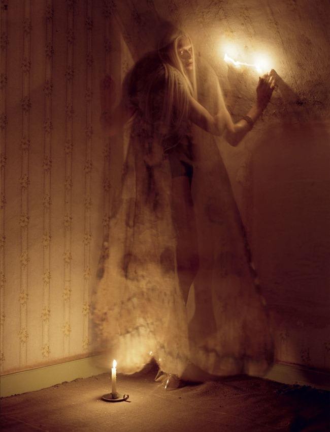 LOVE MAGAZINE: KRISTEN MCMENAMY IN "THE ORIGIN OF MONSTERS" BY PHOTOGRAPHER TIM WALKER