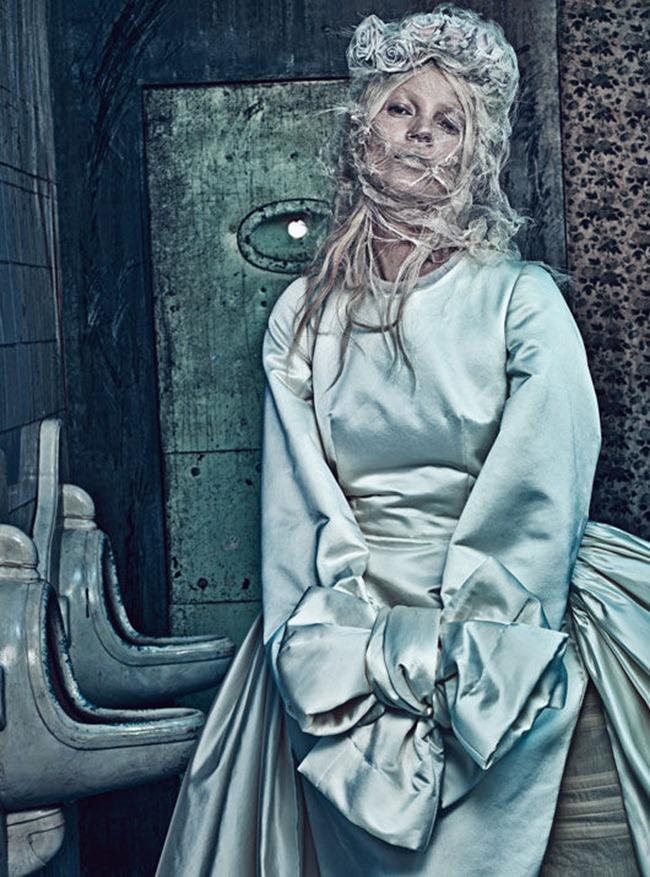 W MAGAZINE: KATE MOSS IN "GOOD KATE, BAD KATE" BY PHOTOGRAPHER STEVEN KLEIN