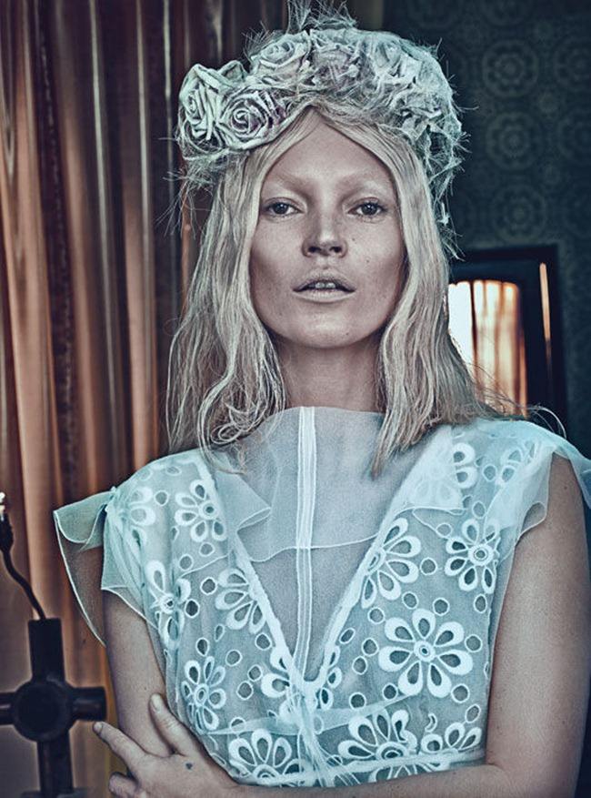 W MAGAZINE: KATE MOSS IN "GOOD KATE, BAD KATE" BY PHOTOGRAPHER STEVEN KLEIN