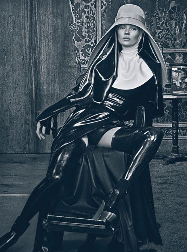 W MAGAZINE: KATE MOSS IN "GOOD KATE, BAD KATE" BY PHOTOGRAPHER STEVEN KLEIN