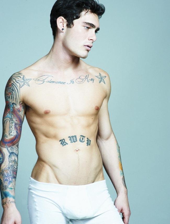 MASCULINE DOSAGE: MAX SILBERMAN BY PHOTOGRAPHER CHARLES QUILES