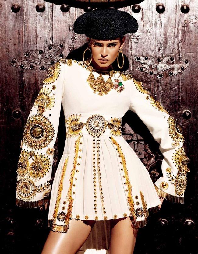 VOGUE JAPAN: BIANCA BALTI IN "KISS OF THE MATADOR" BY PHOTOGRAPHER GIAMPAOLO SGURA