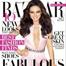 HARPER'S BAZAAR MAGAZINE: MILA KUNIS BY PHOTOGRAPHER TERRY RICHARDSON