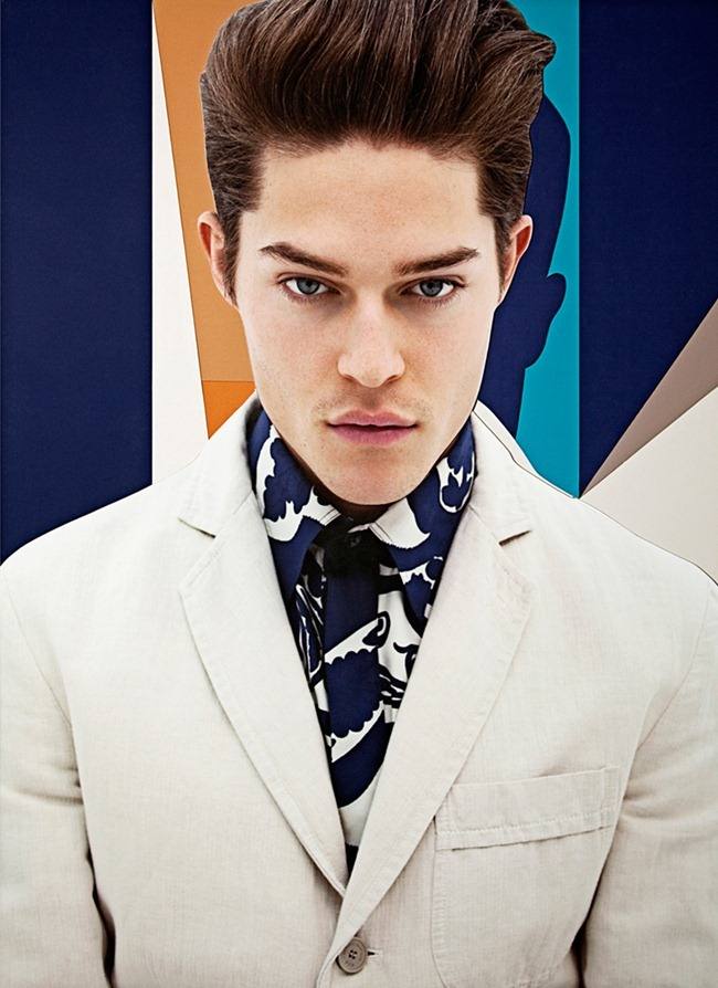 SO FIGARO: NICOLAS RIPOLL & CESAR CASIER IN "MODE PATCHWORK" BY PHOTOGRAPHER DAMIEN BLOTTIERE