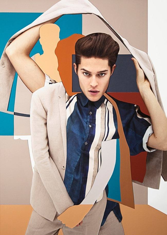 SO FIGARO: NICOLAS RIPOLL & CESAR CASIER IN "MODE PATCHWORK" BY PHOTOGRAPHER DAMIEN BLOTTIERE