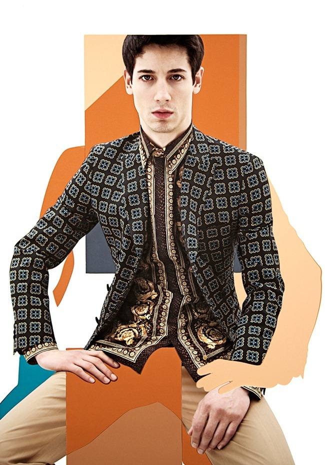 SO FIGARO: NICOLAS RIPOLL & CESAR CASIER IN "MODE PATCHWORK" BY PHOTOGRAPHER DAMIEN BLOTTIERE