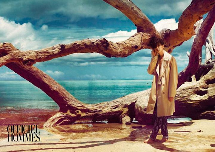 Won Bin @ L'Officiel Hommes Korea April 2012