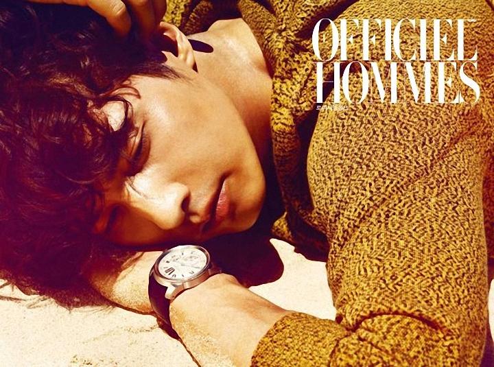 Won Bin @ L'Officiel Hommes Korea April 2012