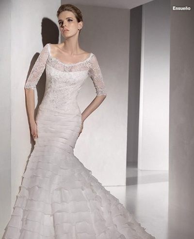 แฟชั่น ชุดเจ้าสาวแขนยาว หรูหราอลังกาล