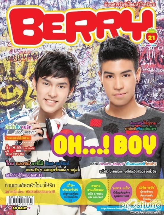บอส-นวไพบูลย์ & โจ๊ก-รักชวาล @ BERRY vol.2 no.21 April 2012