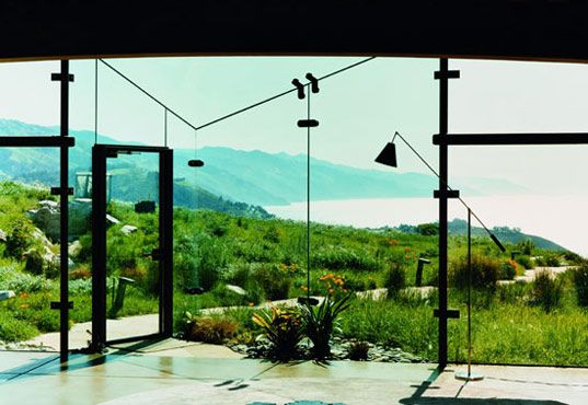 Modern Eco Architecture - sustainable home in CA is off the grid