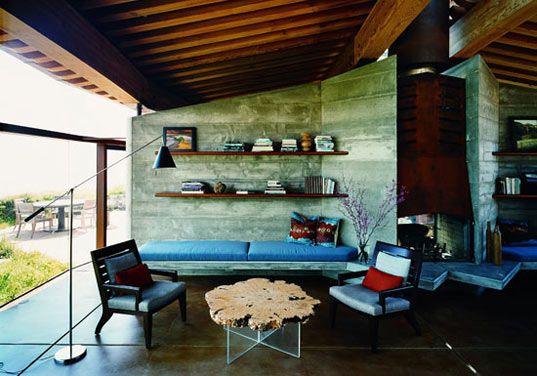 Modern Eco Architecture - sustainable home in CA is off the grid