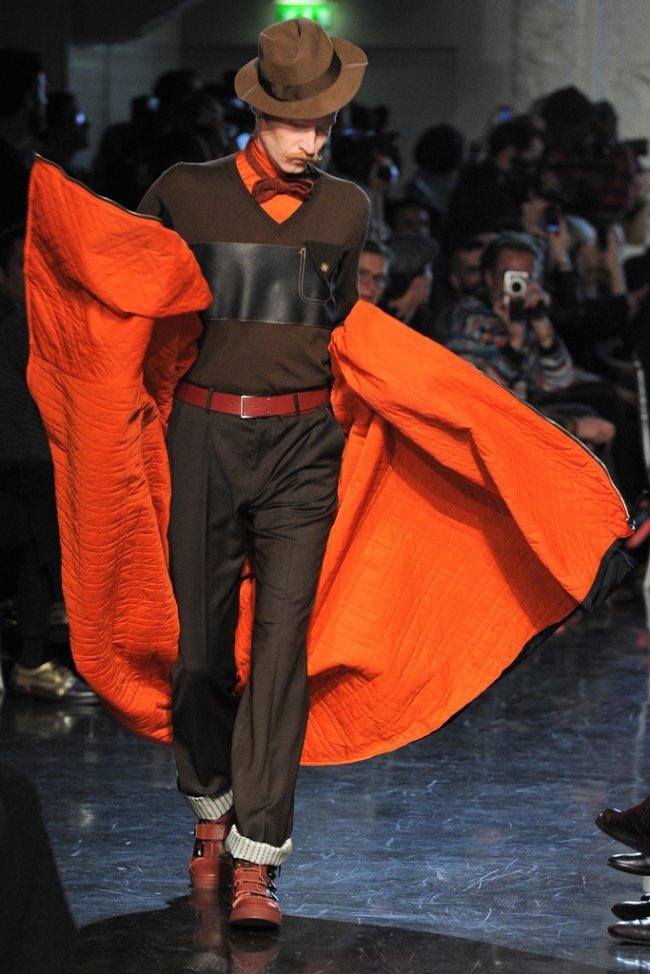 PARIS FASHION WEEK: JEAN PAUL GAULTIER MEN'S FALL 2012