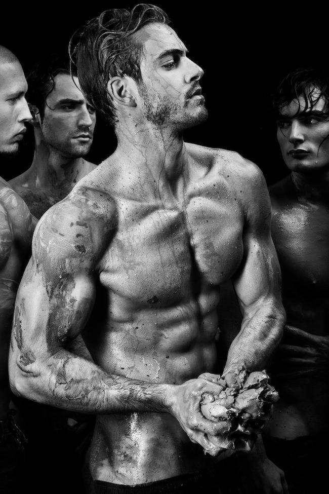 MASCULINE DOSAGE: WET MEN BY PHOTOGRAPHER FRANÇOIS ROUSSEAU