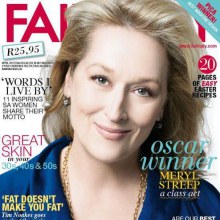 เจ้าป้า Meryl Streep ขึ้นปกนิตยสาร Fairlady ฉบับเมษา!...สวยสมวัย 62 !!