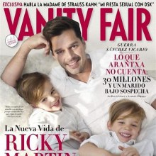 Ricky Martin & Twins @ Vanity Fair Spain April 2012