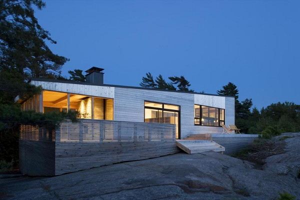 Luxury Cottage Home in Canada - this island cottage is 'superkul'