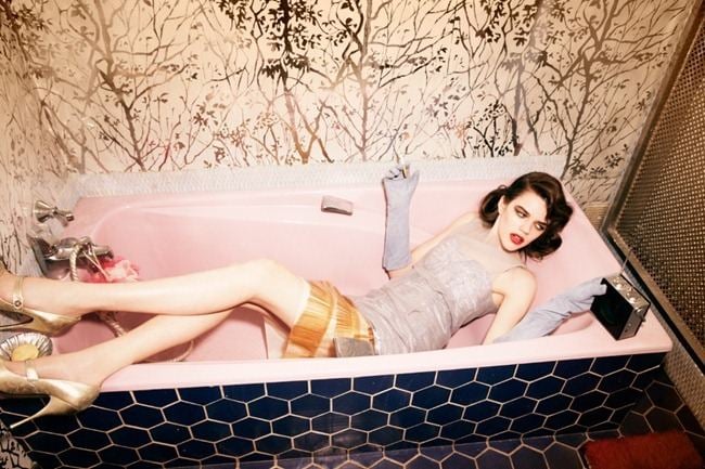 GREY MAGAZINE: ANTONIA WESSELOH BY PHOTOGRAPHER ELLEN VON UNWERTH