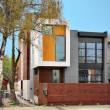 Contemporary Residential Architecture in Seattle - 3-homes-in-1 by Pb Elemental