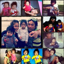 เปิ้ล นาคร กับบทบาทคุณพ่อแสนน่ารัก