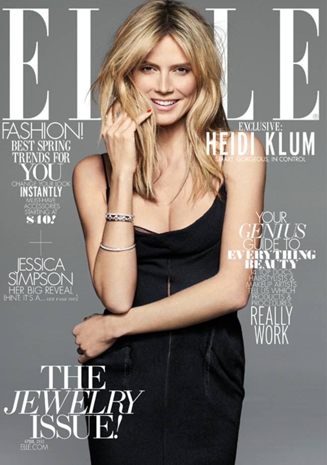 ELLE MAGAZINE: HEIDI KLUM BY PHOTOGRAPHER THOMAS WHITESIDE