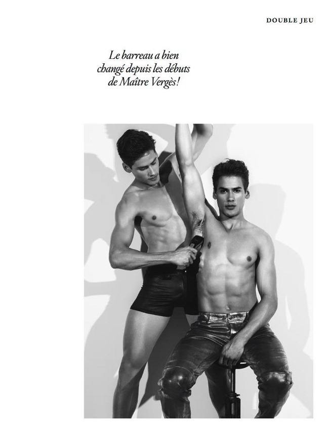 CITIZEN K MAGAZINE: MARCIO & MARCOS PATRIOTA IN "1 ZESTE 2 GARÇONS" BY PHOTOGRAPHER RASMUS MOGENSEN