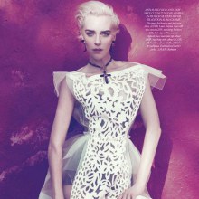 HARPER'S BAZAAR UK: HANNELORE KNUTS IN  ARIA OF ANDALUSIA  BY PHOTOGRAPHER PAOLA KUDACKI