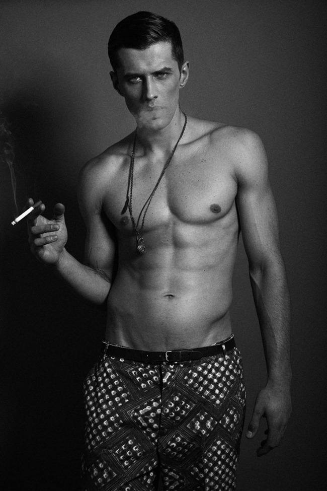 MASCULINE DOSAGE: KAMIL BY PHOTOGRAPHER KRZYSZTOF WYZYNSKI