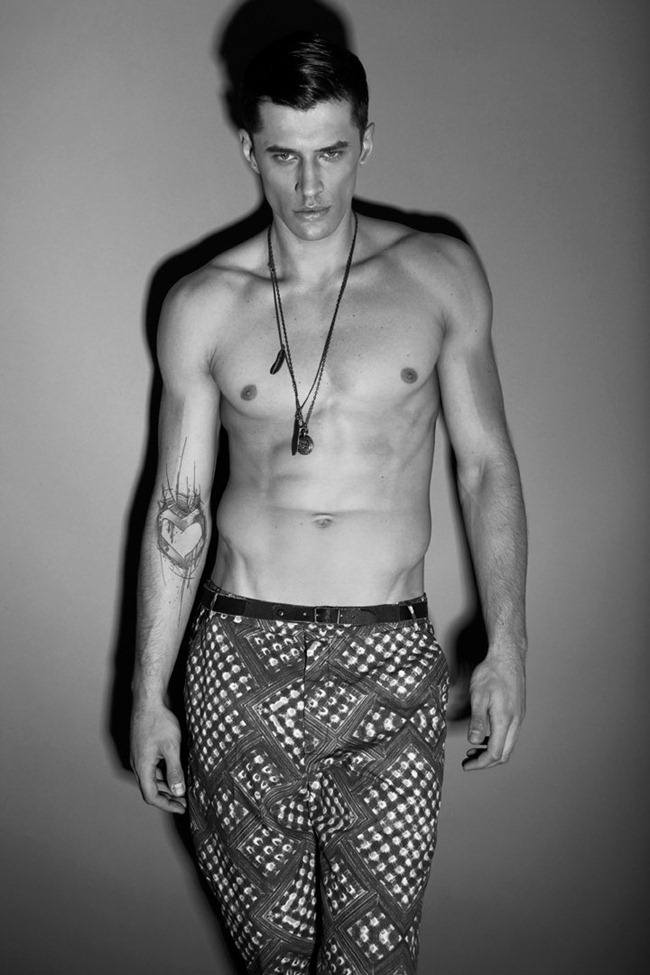 MASCULINE DOSAGE: KAMIL BY PHOTOGRAPHER KRZYSZTOF WYZYNSKI